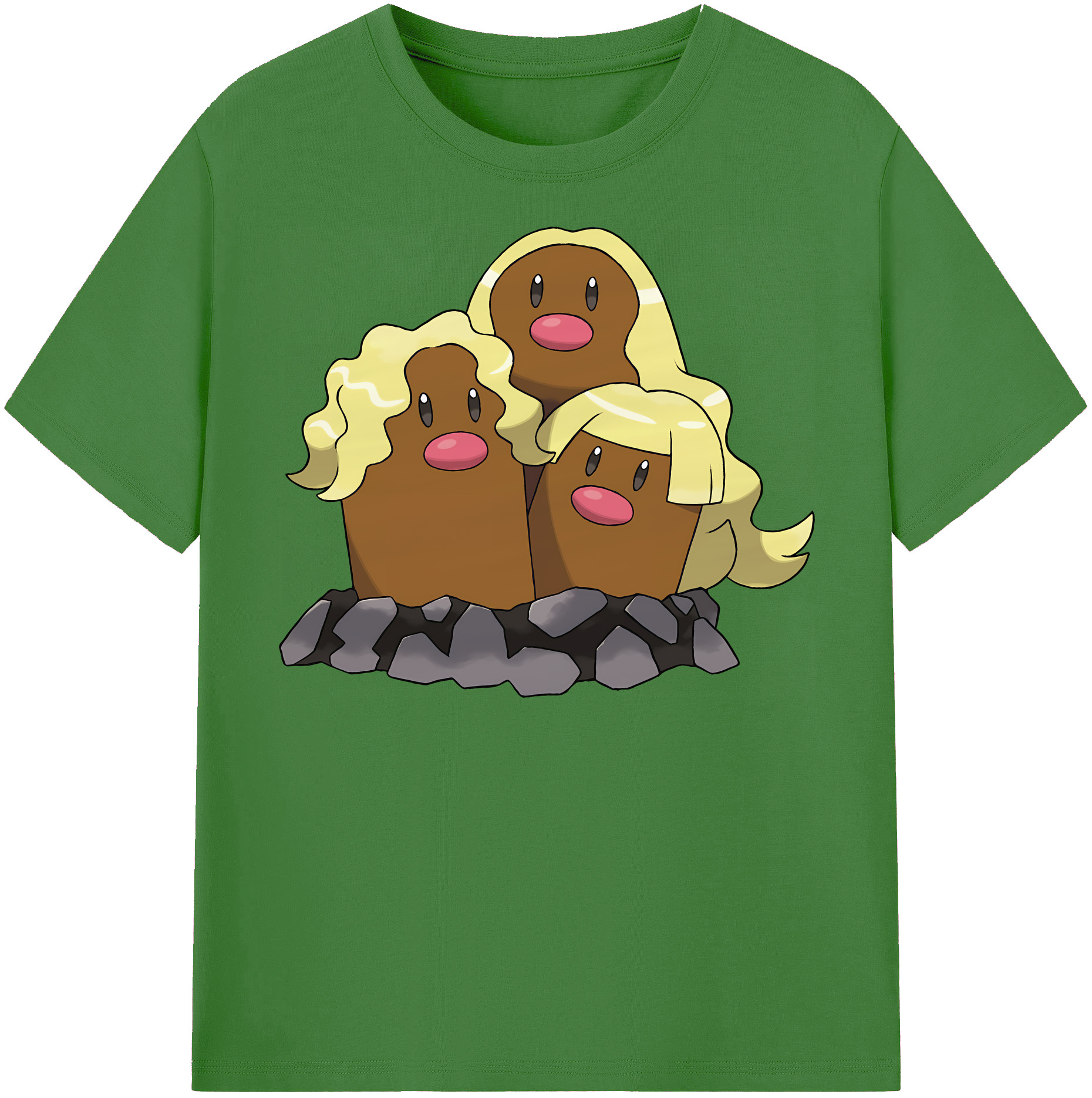 （画像用） ポケットモンスター Pokémon レディースカジュアルプリントTシャツ（綿100％）